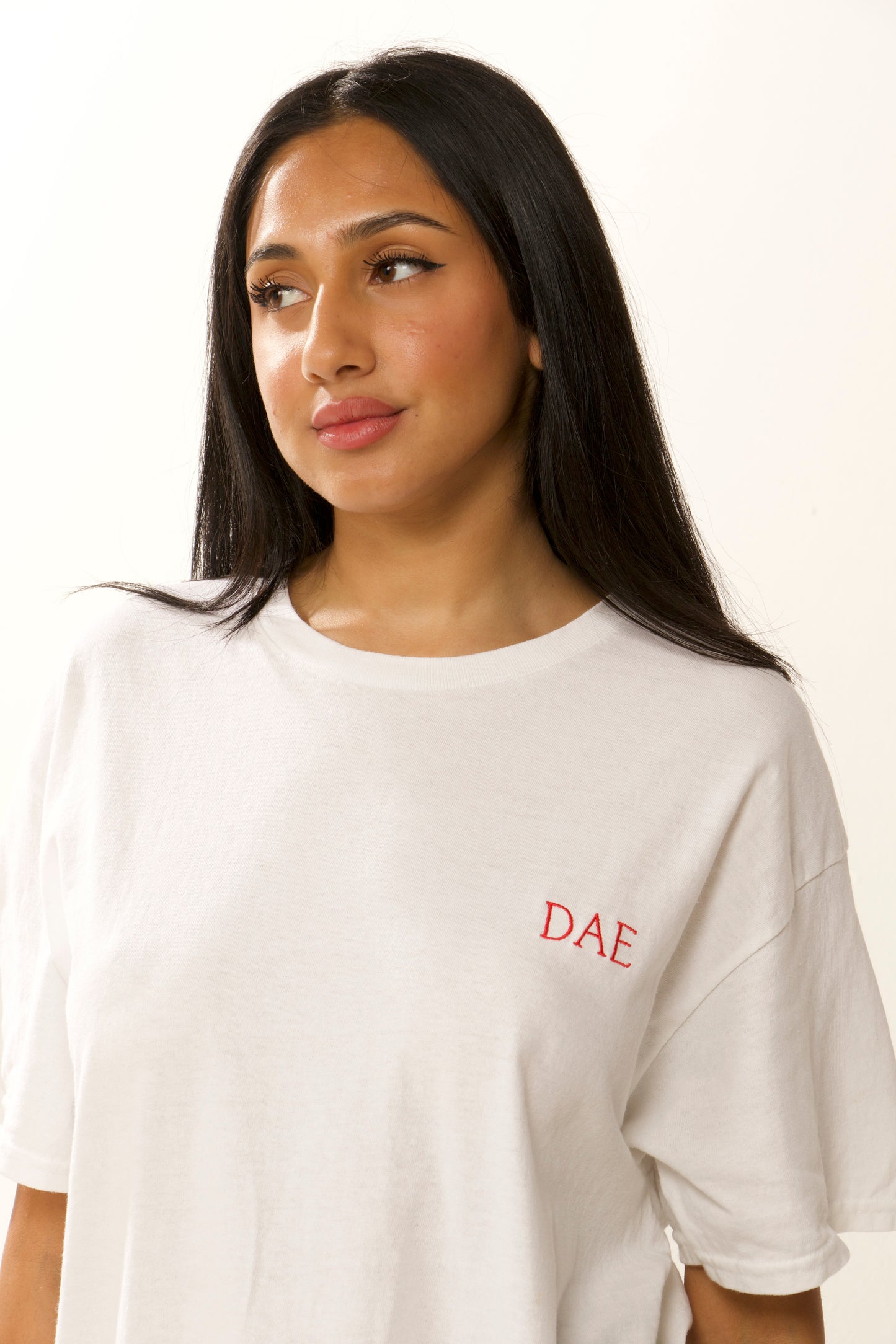 Summer DAE's White T-shirt Red