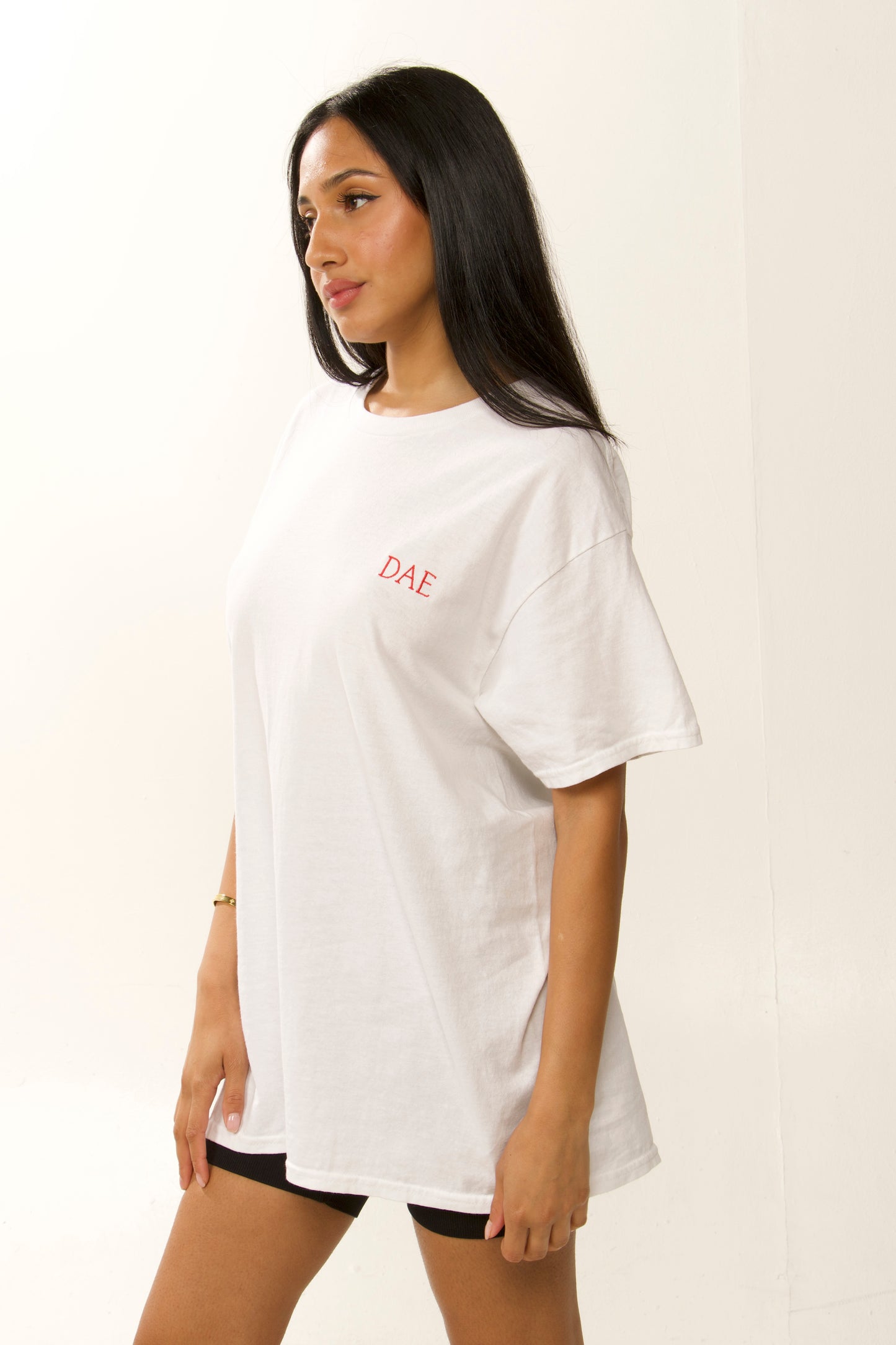 Summer DAE's White T-shirt Red