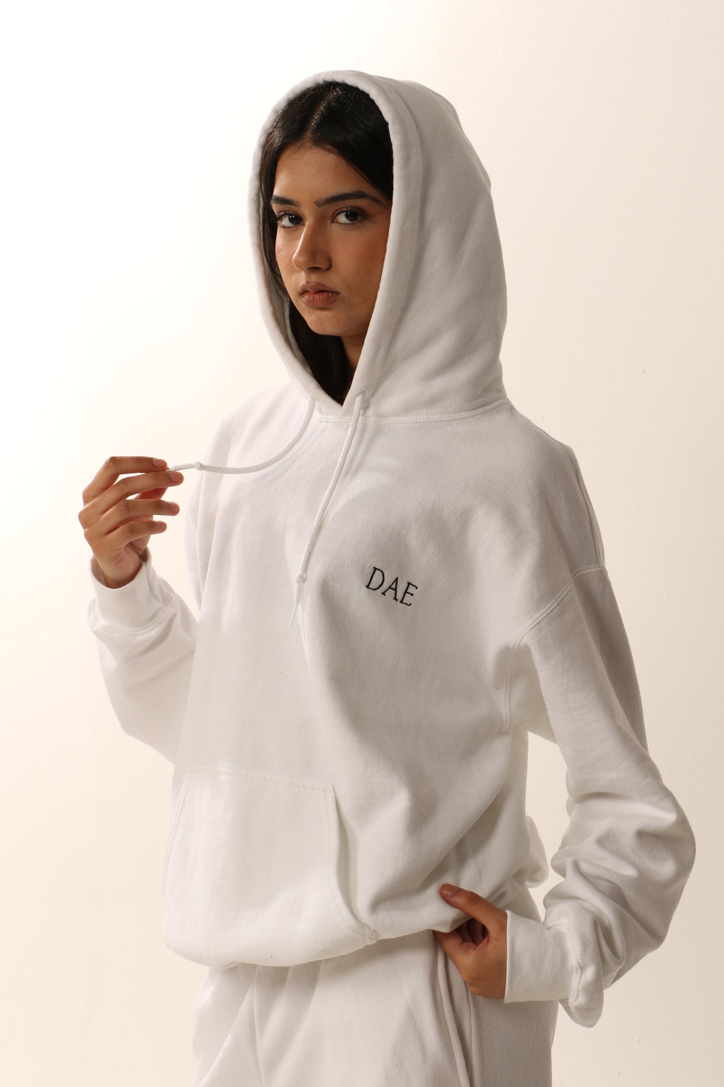 DAE Classic Hoodie - White