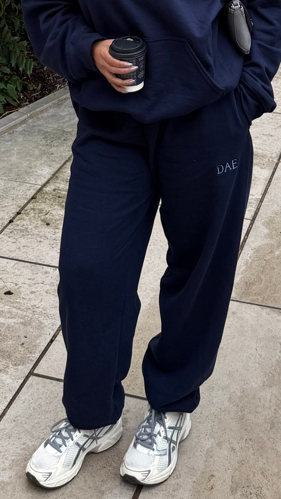 Navy Blue hoodie, women’s premium oversized fit