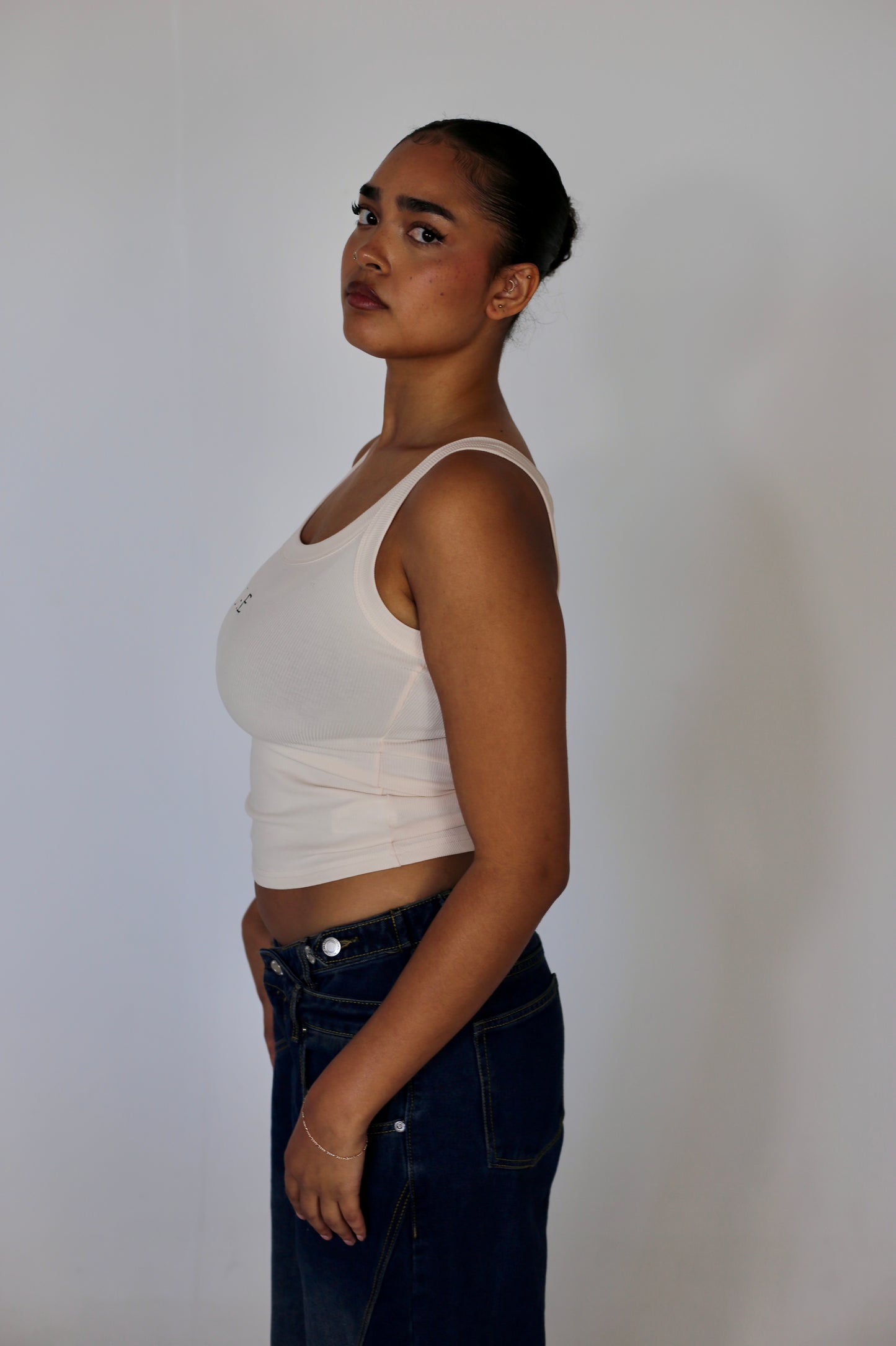 Butter milk tank top, soft material 