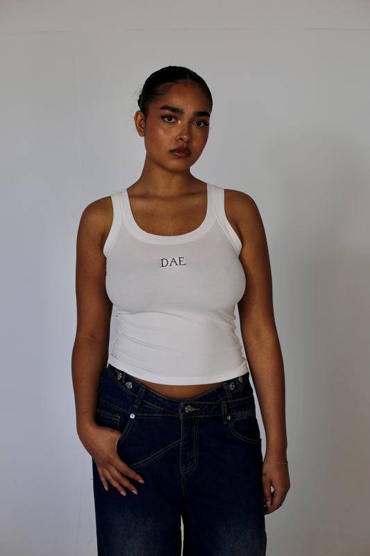 white tank top, soft white tank top